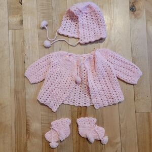 Vintage Handmade Sweater Set